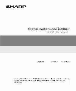 Sharp Air Conditioner AE-X24LCJ-page_pdf